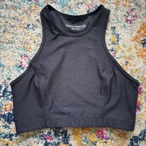 Outdoor Voices Athena Crop Top medium charcoal grey